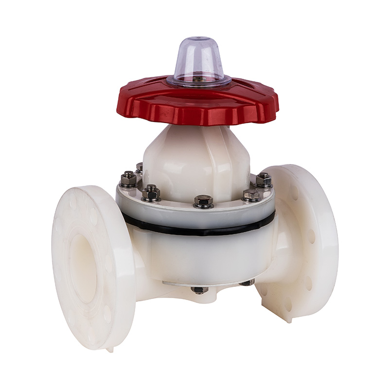 PVDF G41F-10F Injap Diafragma Jenis Bebibir DN15-300 GB Standard