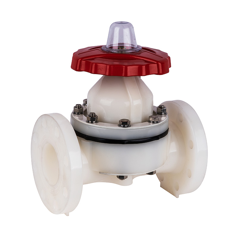 PVDF G41F-10F Injap Diafragma Bebibir DN20-150 20A-150A JIS Standard