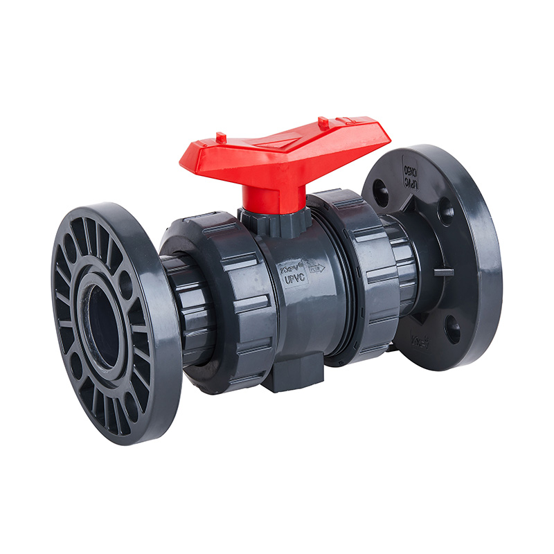 PVC-U Q41F-10U Bebibir True Union Ball Valve DN15-100 1/2'-4' ANSI Standard