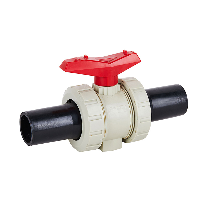 PPH PE Butt Welded Ball Valve DN50 GB Standard