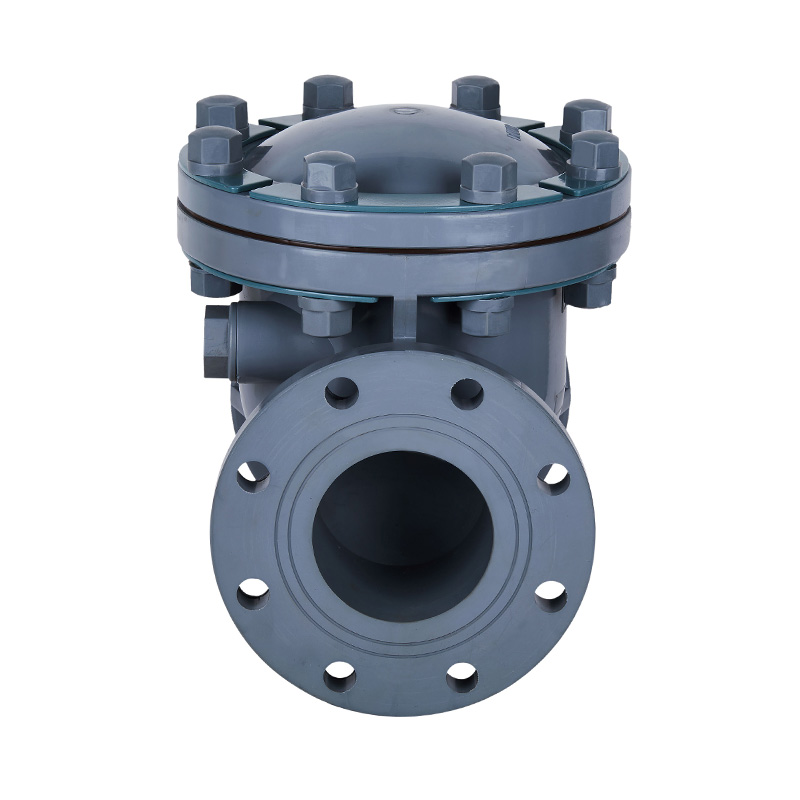 PVC-C H44F-10V Injap Semak Jenis Ayunan DN15-300 GB Standard