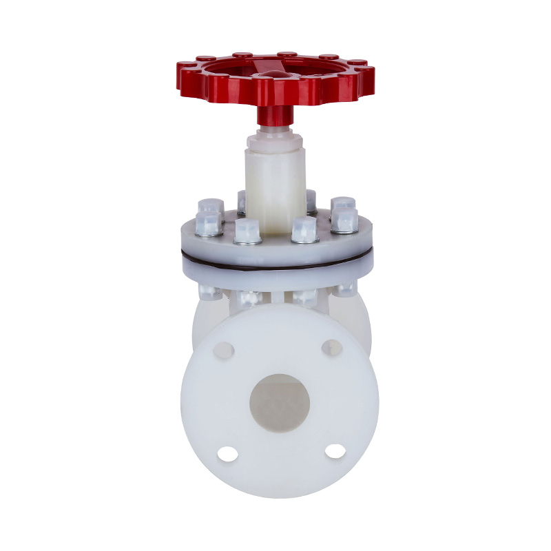 PVDF J41F-10F Flange Jenis Glob Valve DN15-150 1/2'-6' ANSI Standard