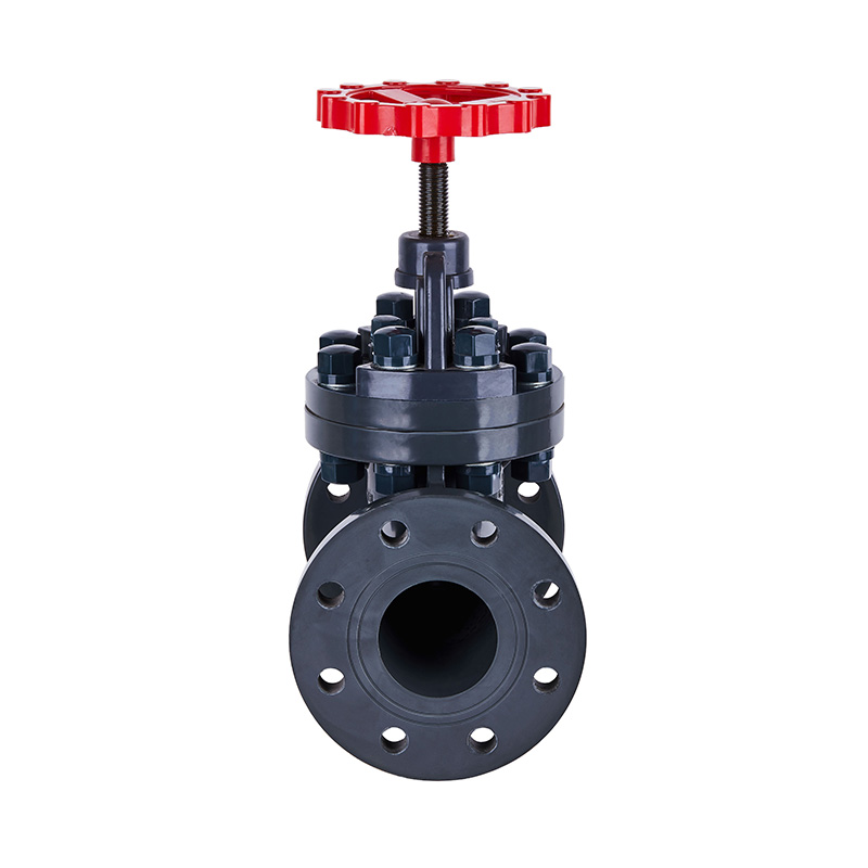 PVC-U J41F-10U Flange Jenis Glob Valve DN15-150 GB Standard