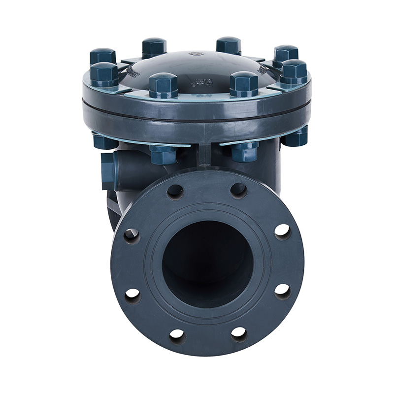 PVC-U H44F-10U Injap Semak Jenis Ayunan DN15-300 1/2'-12' Standard ANSI