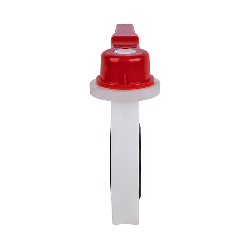 PVDF D71X-10F Pemegang Injap Rama-rama DN15-200 GB Standard