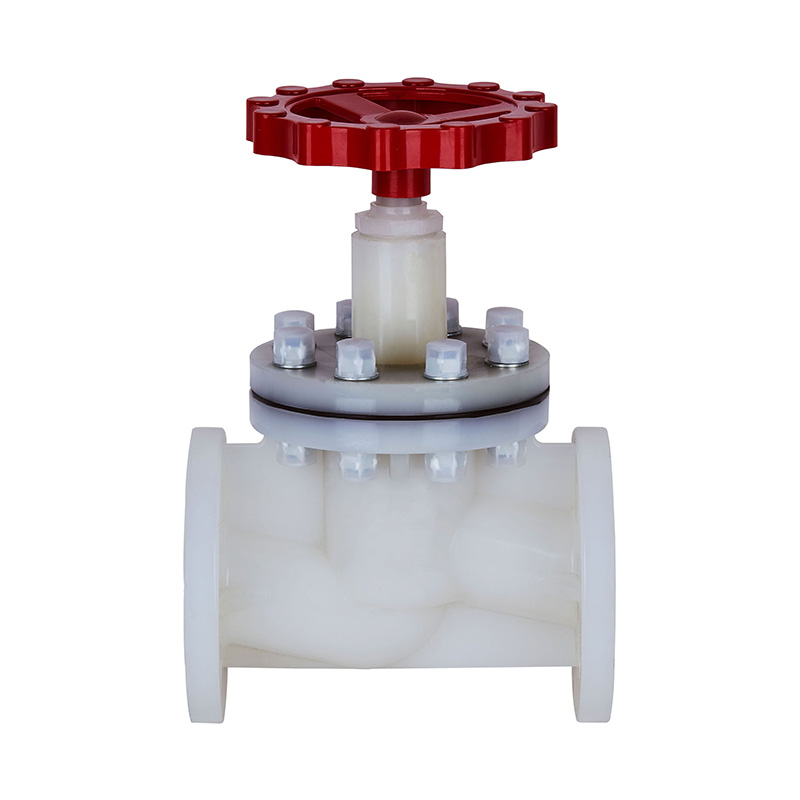 PVDF J41F-10F Flange Jenis Glob Valve DN15-150 1/2'-6' ANSI Standard