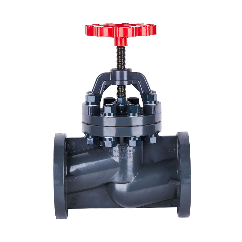 PVC-U J41F-10U Flange Type Glob Valve DN15–150 1/2'-6' ANSI Standard