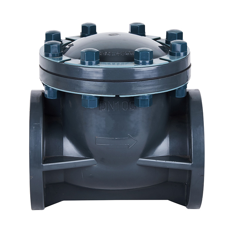 PVC-U H44F-10U Injap Semak Jenis Ayunan DN15-300 GB Standard