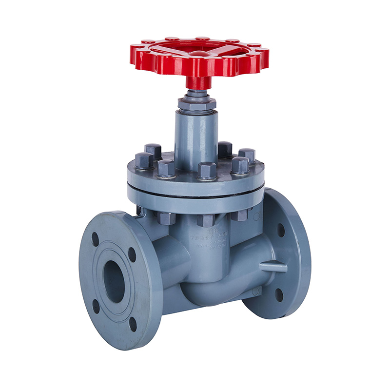 PVC-C J41F-10V Flange Jenis Glob Valve DN15-150 GB Standard