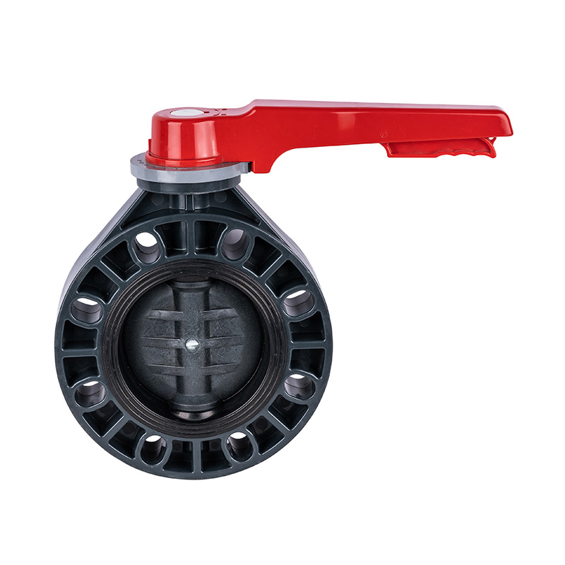 PVC-U D71X-10U Pemegang Injap Rama-rama DN15-200 15A-200A JIS Standard