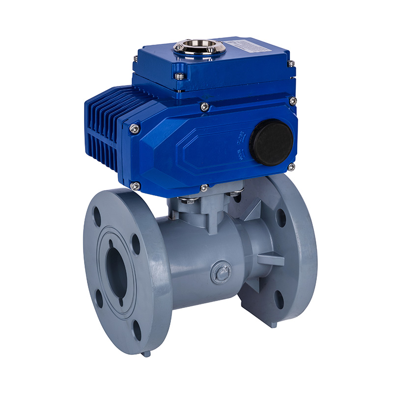 PVC-C D941F-10V Injap Bebibir Elektrik DN15-300 1/2'-12' Standard ANSI