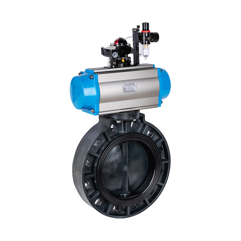 FRPP D671X-10S Pneumatic Butterfly Valve DN32-1000 GB Standard