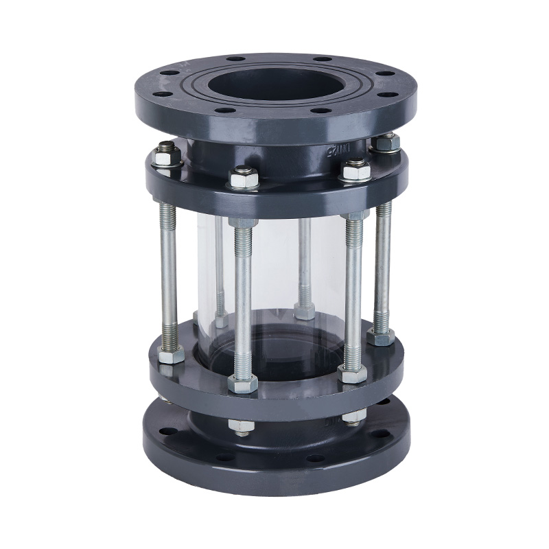 Kaca Penglihatan PVC-U DN25-200 1'-8' Standard ANSI