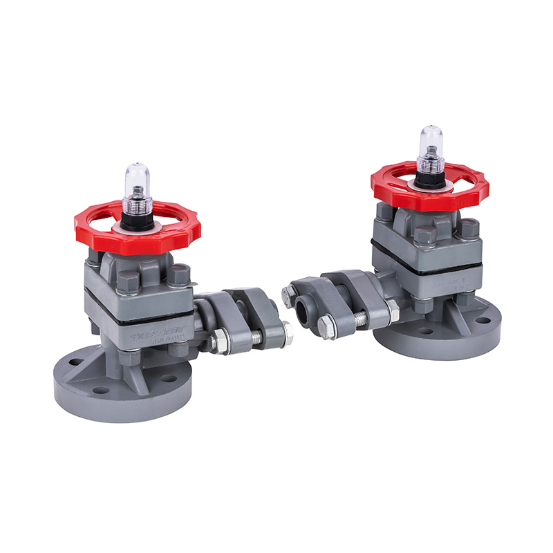 PVC-C G41F-10V Penunjuk Aras DN15-50 1/2'-2' ANSI Standard