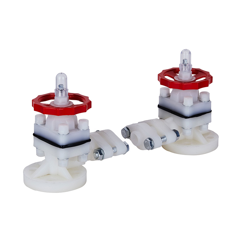 Penunjuk Tahap PVDF G41F-10F DN15-50 1/2'-2' Standard ANSI