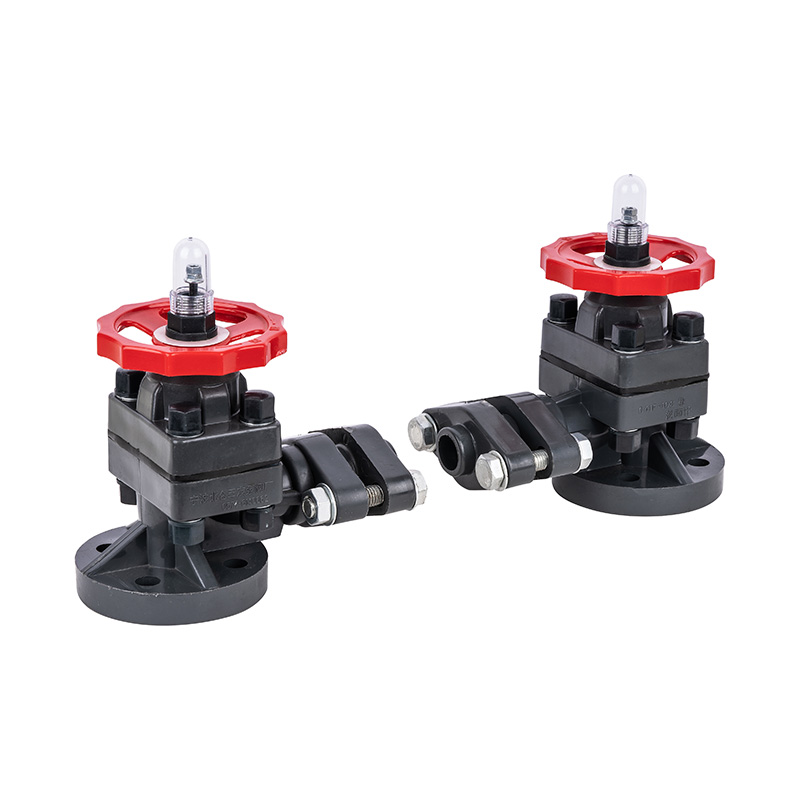 PVC-U G41F-10F Penunjuk Aras DN15-50 1/2'-2' ANSI Standard