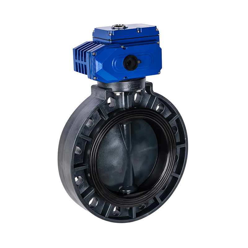 PVC-U D971X-10U Electric Butterfly Valve DN40-1000 40A-1000A JIS Standard