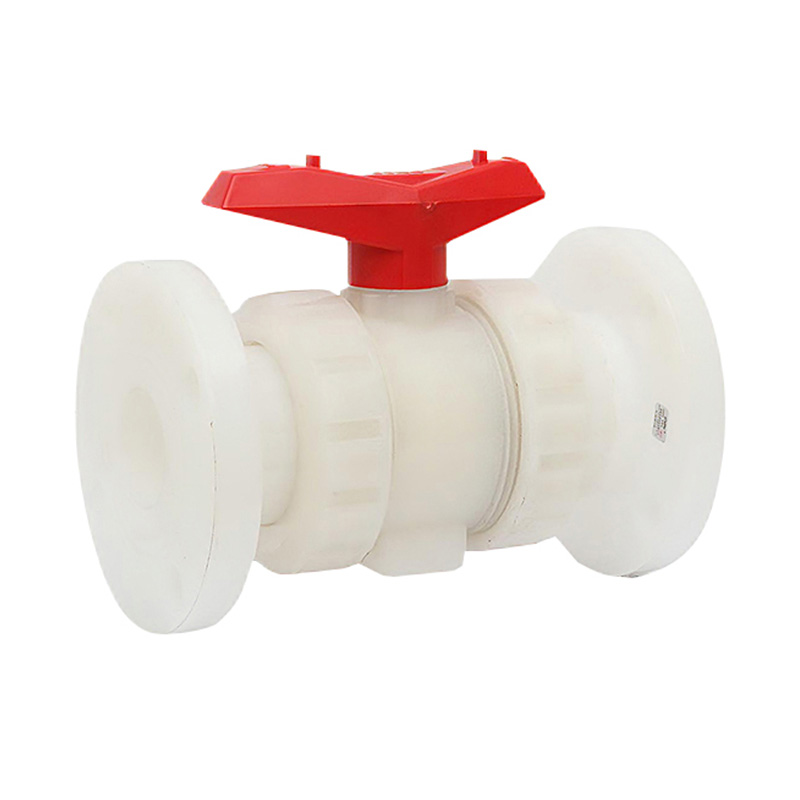 PVDF Q41F-10F Bebibir Double Union Ball Valve DN15-100 GB Standard