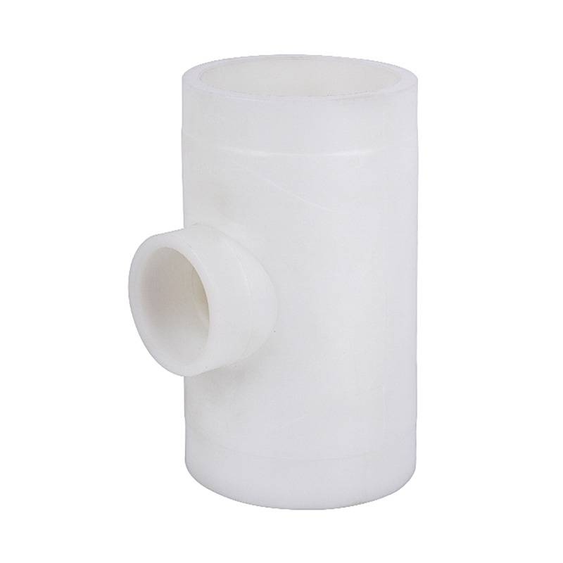 Tee Pengurang Kimpalan Punggung PVDF DN15*20-100*80 GB Standard